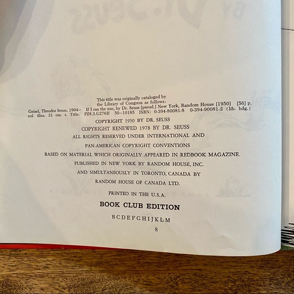 Dr. Seuss discontinued “If I ran the zoo” vintage - Picture 5 of 14